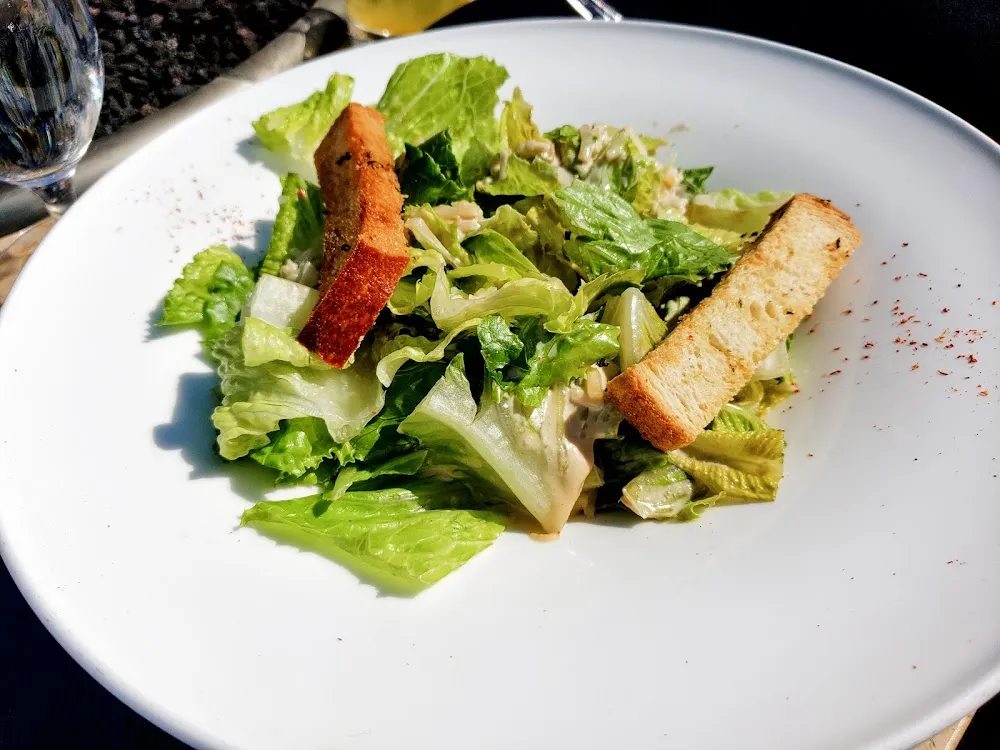 Manchego Cheese Caesar Salad